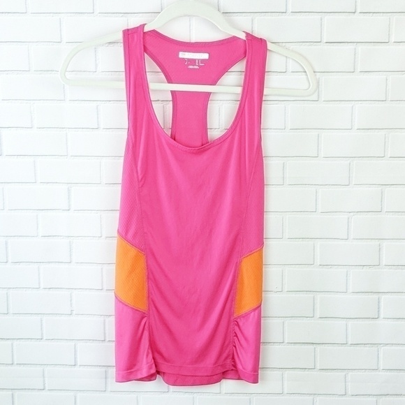Forever 21 Pink Orange Sport Racerback Tank - Picture 1 of 4